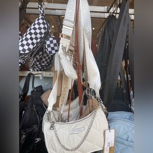 White Steve Madden purse